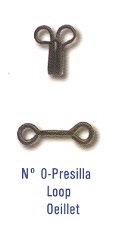 CORCHETE METAL PRESILLA JGO.