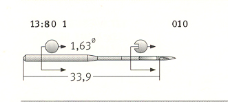 AGUJA MAQUINA   INDUSTRIAL SCHMETZ