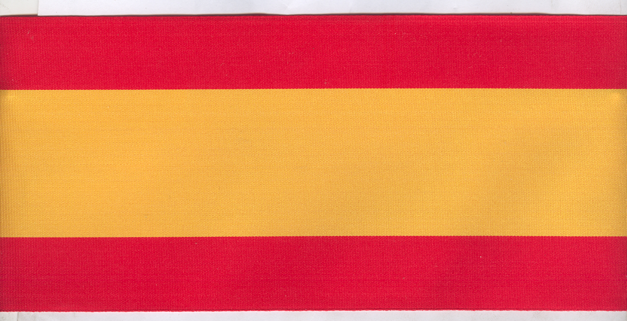 Cinta bandera de España