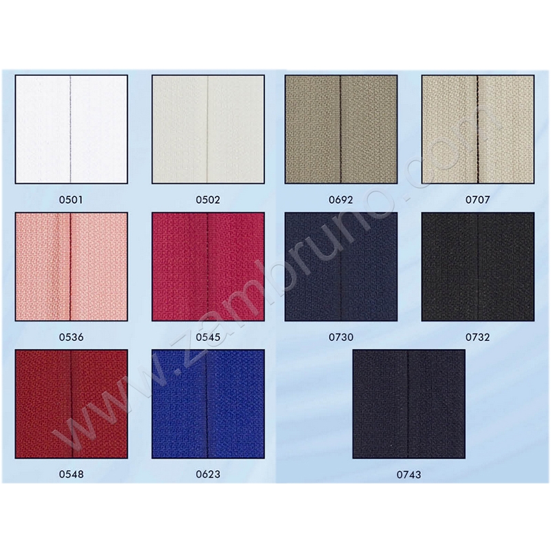 CREMALLERA   INVISIBLE