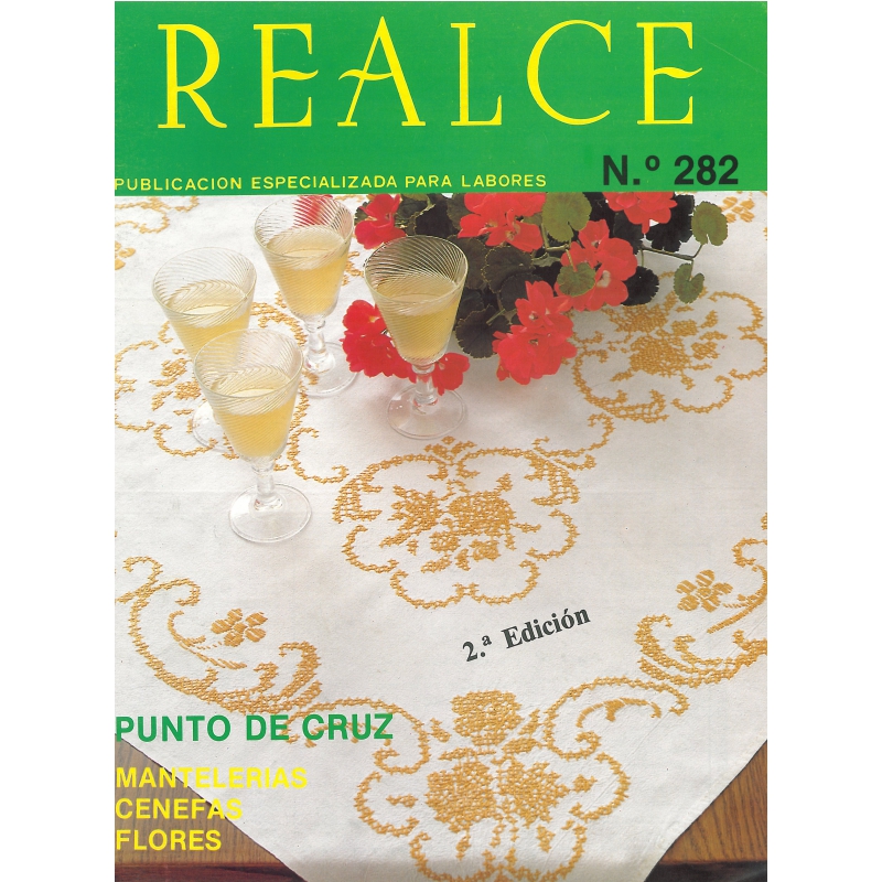 REVISTA PUNTO CRUZ MANTELES R282