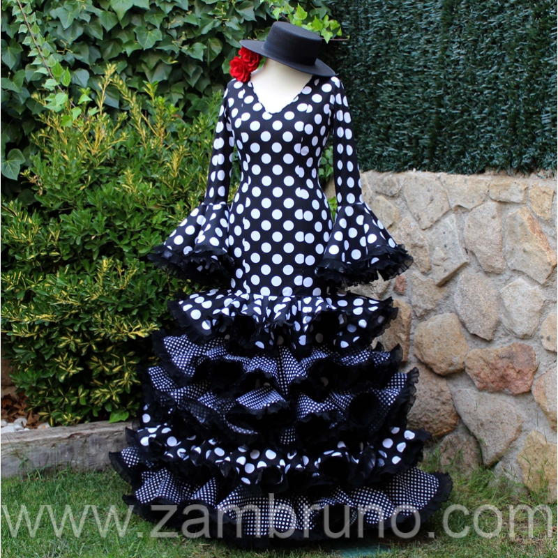 PATRON VESTIDO   FLAMENCA