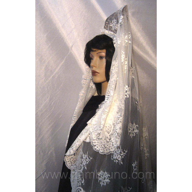 MANTILLA   BLONDA