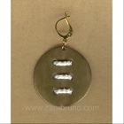 PENDIENTE FANTA.OMEGA 950 ORO V.1x1PA