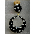 PENDIENTE ESMALTADO CLIP 115 COLOR  1x3PA