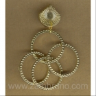 PENDIENTE CRIOL.CLIP 13818 ORO