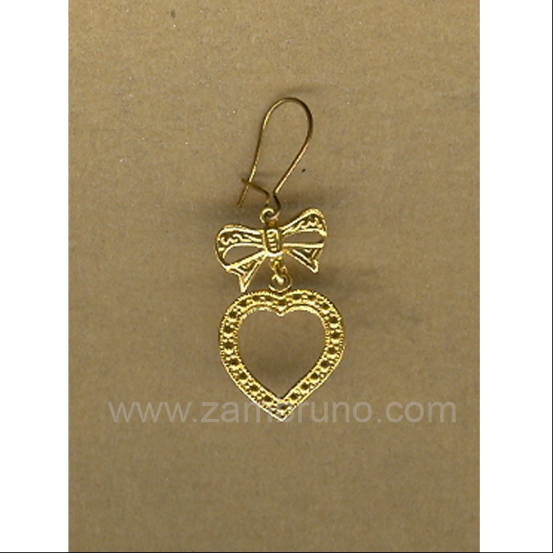 PENDIENTE HIPPY 6574 ORO