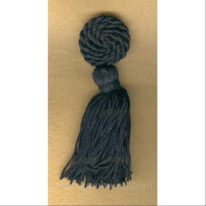 PENDIENTE CLIP S-56 NEGRO