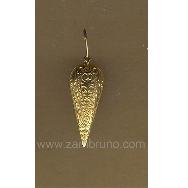 PENDIENTE HIPPY 53368 ORO